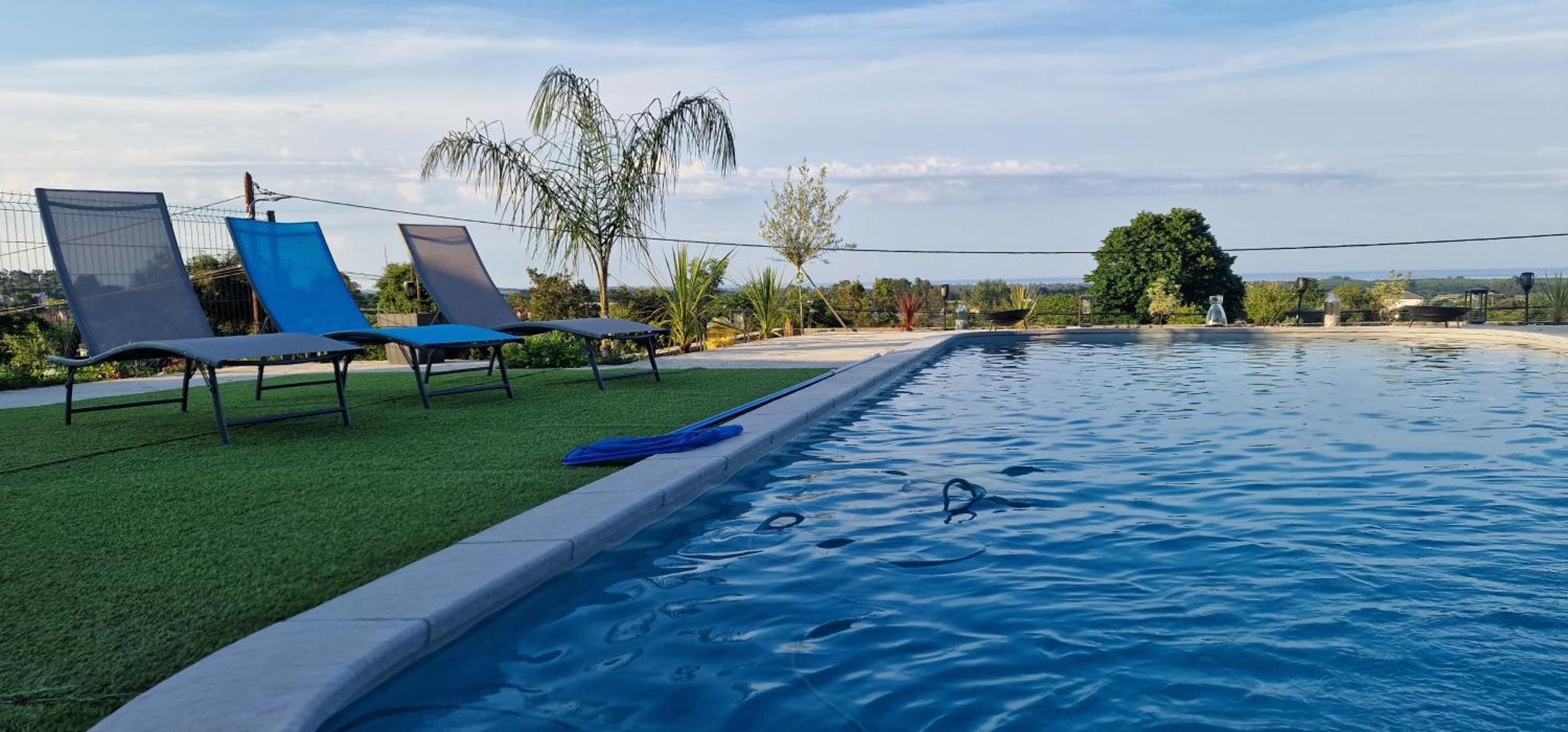 Villa Bistinetti Rez De Villa Tout Confort Avec Piscine Penta di Casinca Eksteriør bilde